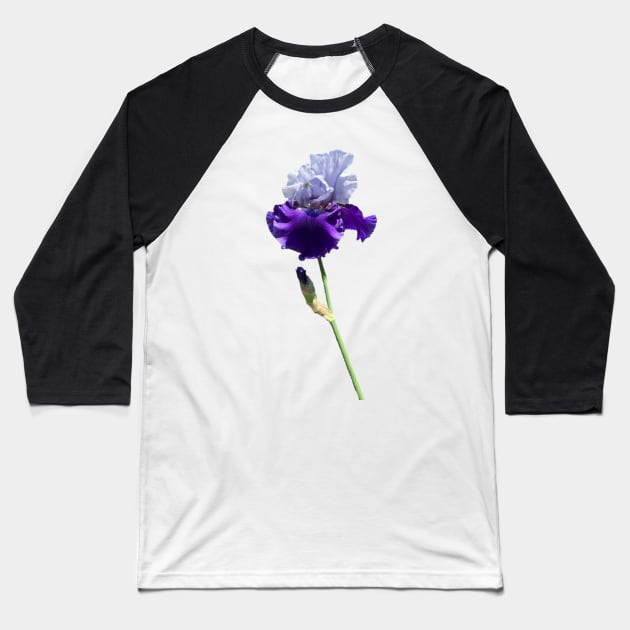 Iris Baseball T-Shirt by Amanda1775